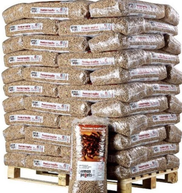 Holzpellets – Palette