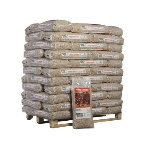 German Pellets – Palette Holzpellets (72 × 15 kg) | 1.080 kg